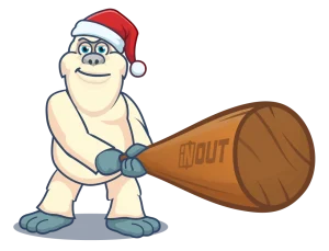 Pengu Sport Yeti-Charakter.